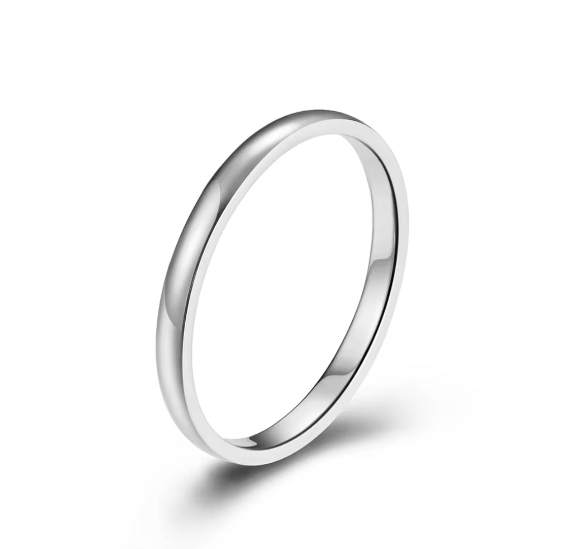 Silver Band Ring