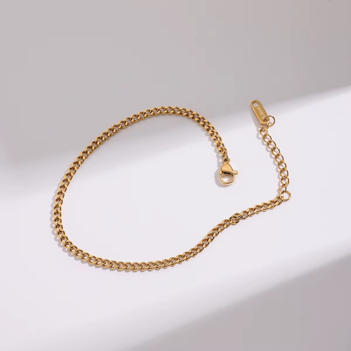 Caleb Gold Cuban Bracelet