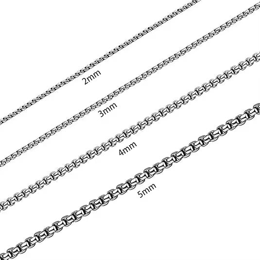 Silver Box Chain