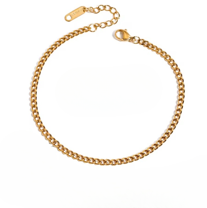 Caleb Gold Cuban Bracelet