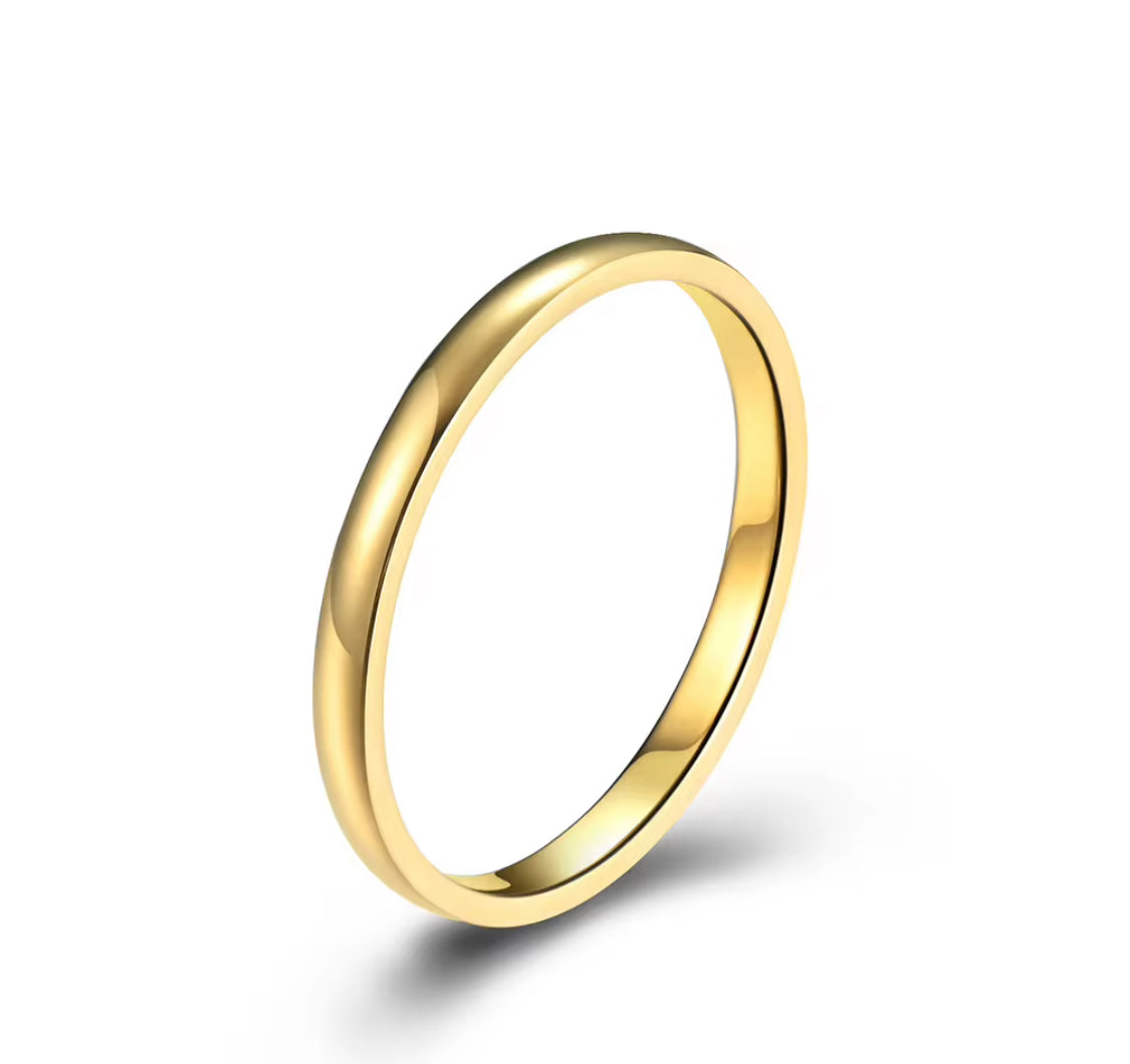 Gold Band Ring